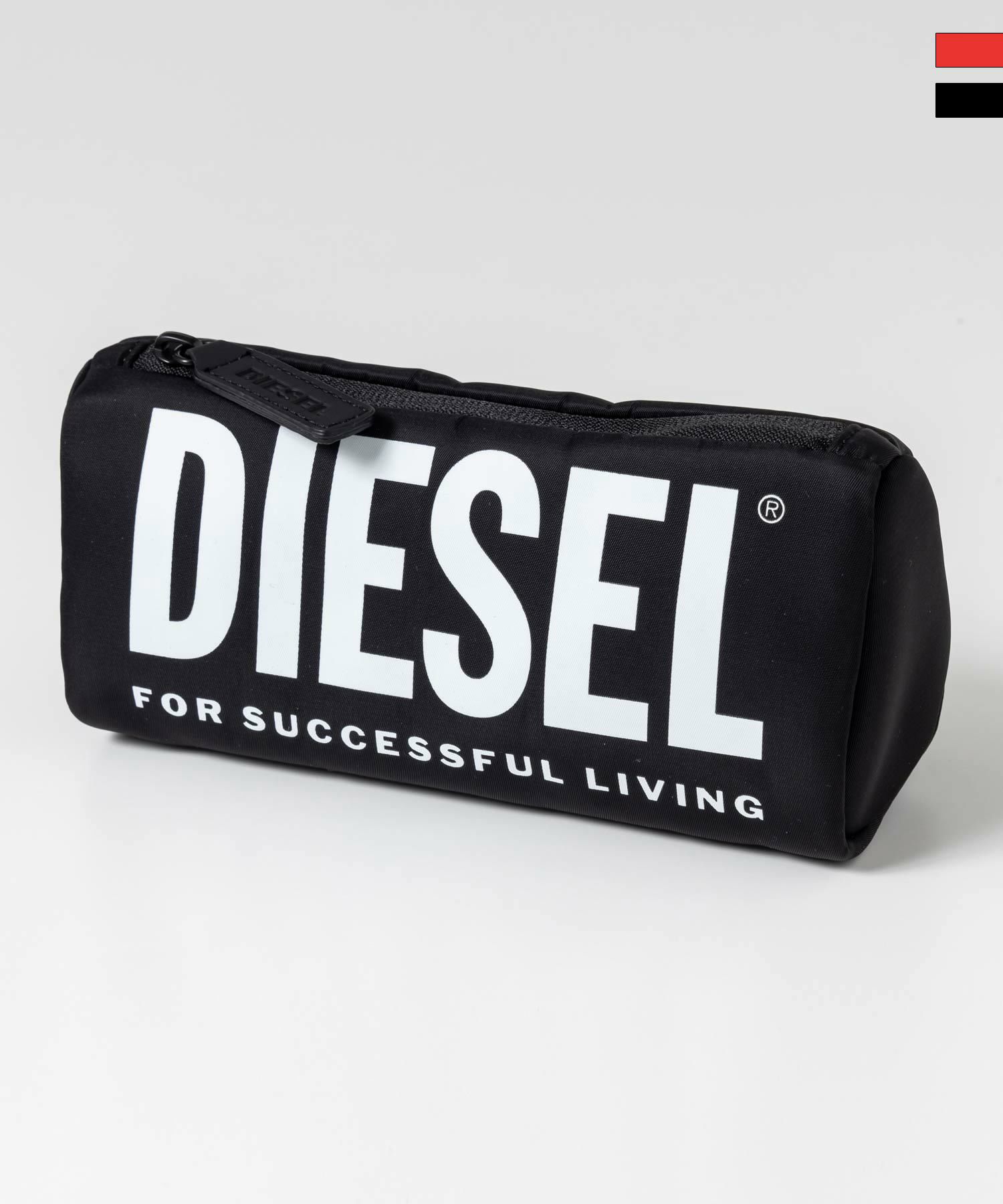 DIESEL(ディーゼル)Kids & Junior ブランドロゴファスナーポーチ 