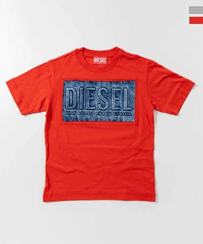 DIESEL(ディーゼル)Kids & Junior ブランドロゴ半袖Tシャツカットソー