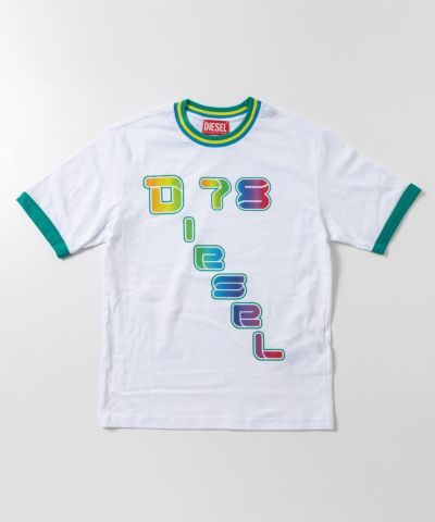 DIESEL(ディーゼル)Kids & Junior ブランドロゴ半袖Tシャツカットソー