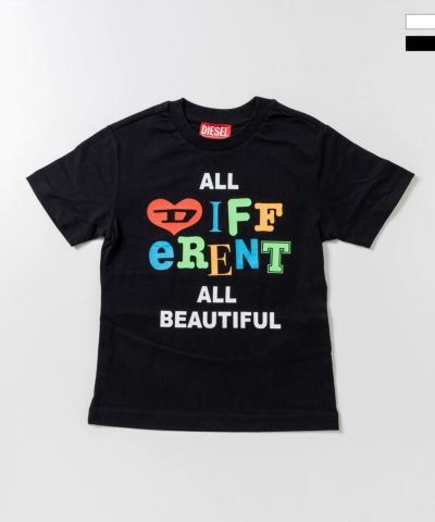 DIESEL(ディーゼル)Kids & Junior ブランドロゴ半袖シャツカットソー