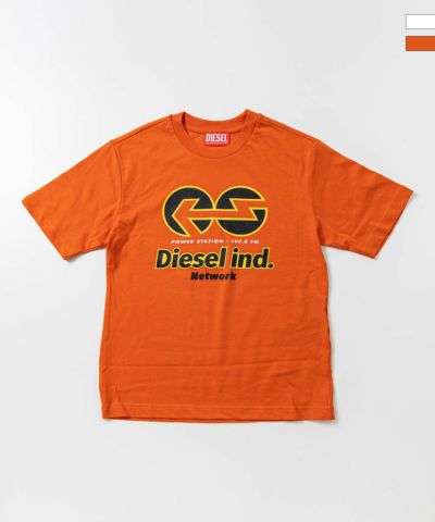 DIESEL(ディーゼル)Kids & Junior ブランドロゴ半袖Tシャツカットソー