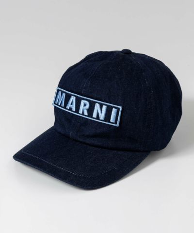 MARNI(マルニ)Kids & Junior ブランドロゴキャップ帽子