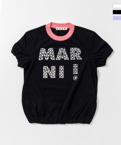 MARNI（マルニ）Kids & Junior ブランドロゴ半袖Tシャツカットソー