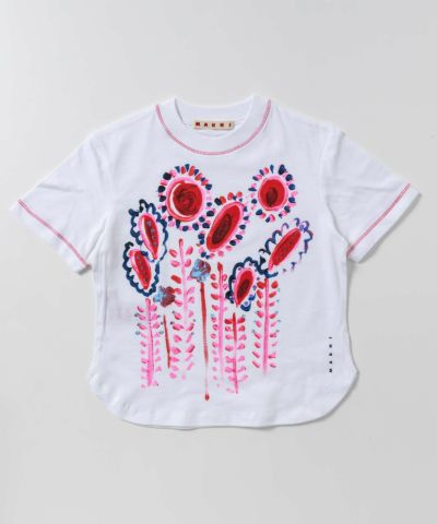 MARNI（マルニ）Kids & Junior グラフィック半袖Tシャツカットソー
