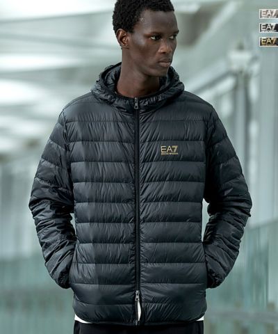 EMPORIO ARMANI EA7(イーエーセブン)ダウンジャケット/パッカブル/ライトダウン/インナーダウン/TRAIN CORE ID M  DOWN LIGHT HOODED JACKET | SHIFFON公式通販サイト｜SHIFFON ONLINE STORE