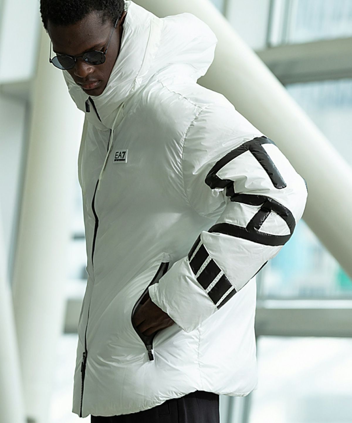 EMPORIO ARMANI EA7(イーエーセブン)パデッドジャケット/中綿/ボンバー