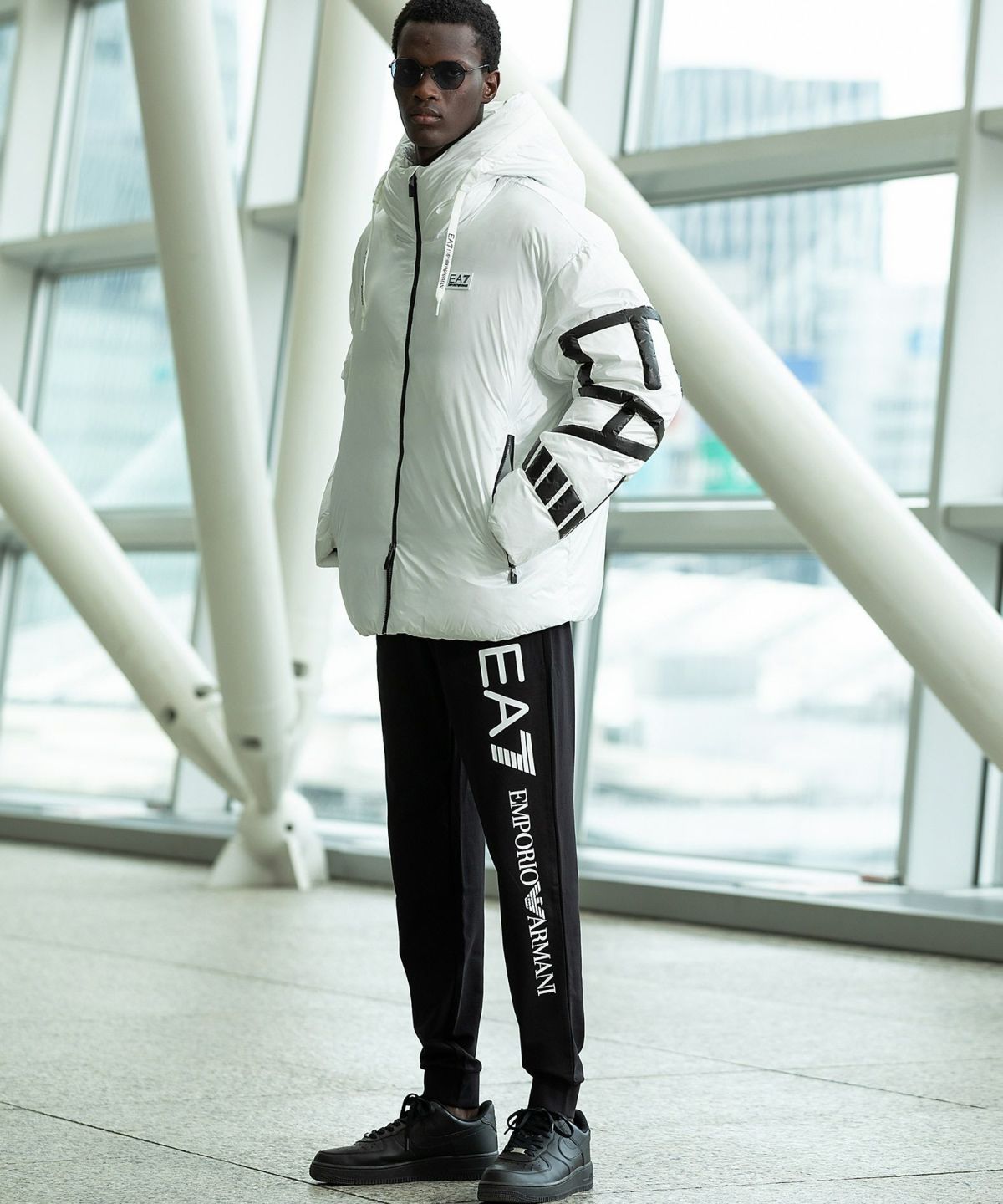 EMPORIO ARMANI EA7(イーエーセブン)パデッドジャケット/中綿/ボンバー