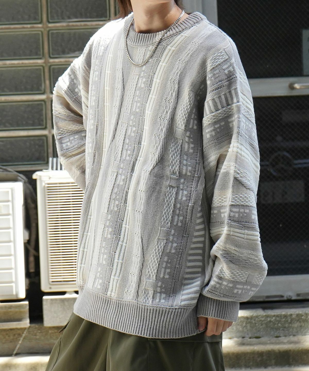 Confirm（コンファーム）ヴィンテージライク レトロジャガード