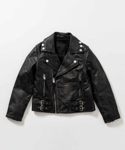 DIESEL(ディーゼル)Kids & Junior ワンポイントライダースジャケット