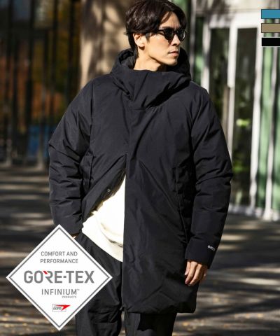 +phenix(プラスフェニックス)フーディダウンコートGTX / GORE-TEX INFINIUM / WINDSTOPPER(R) プロダクト by GORE TEX LABS /ウィンドストッパー/ゴアテックス/ダウンコート/フード