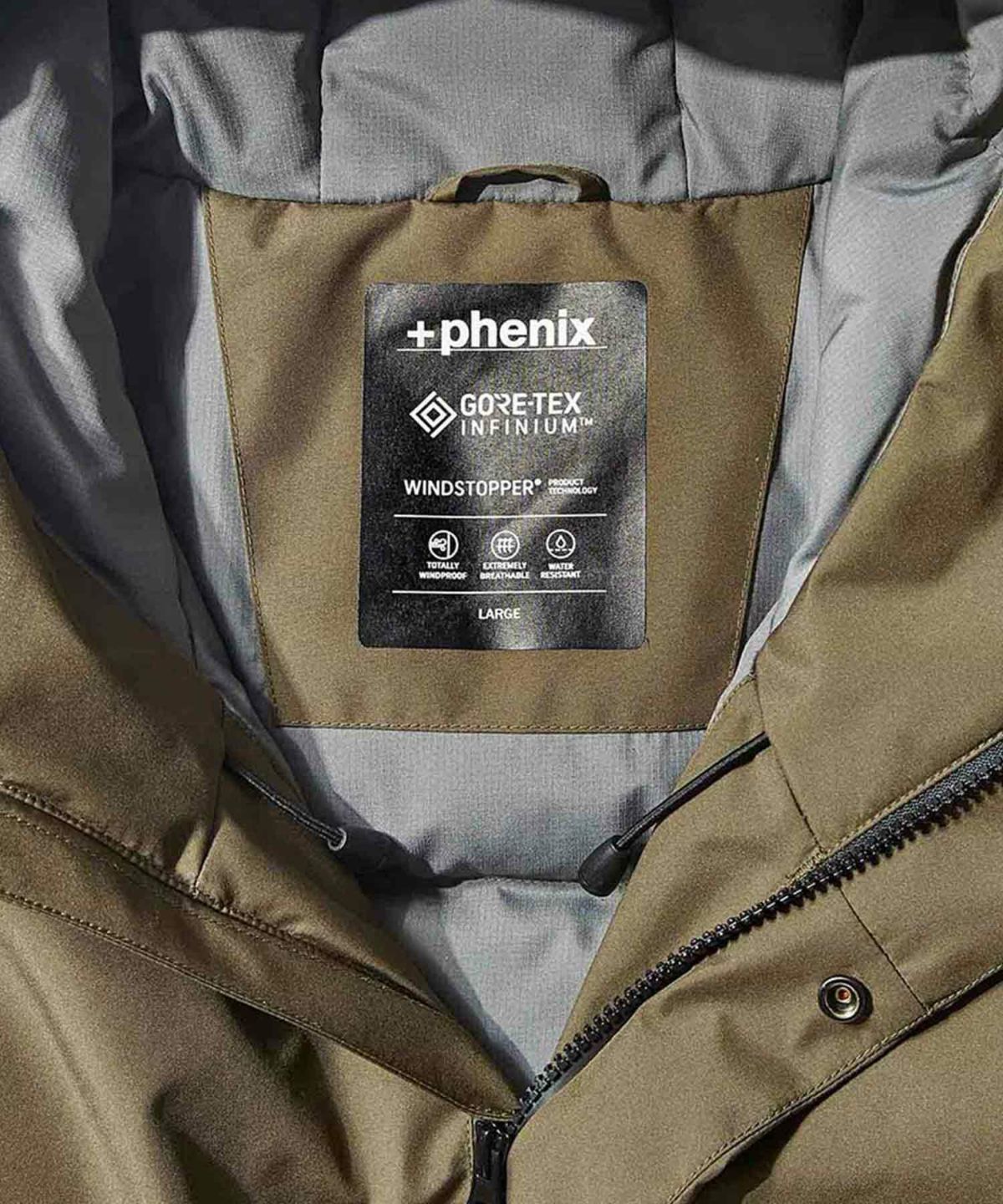 phenix(プラスフェニックス)フーディダウンコートGTX / GORE-TEX phenix(プラスフェニックス)フーディダウンコートGTX / GORE-TEX