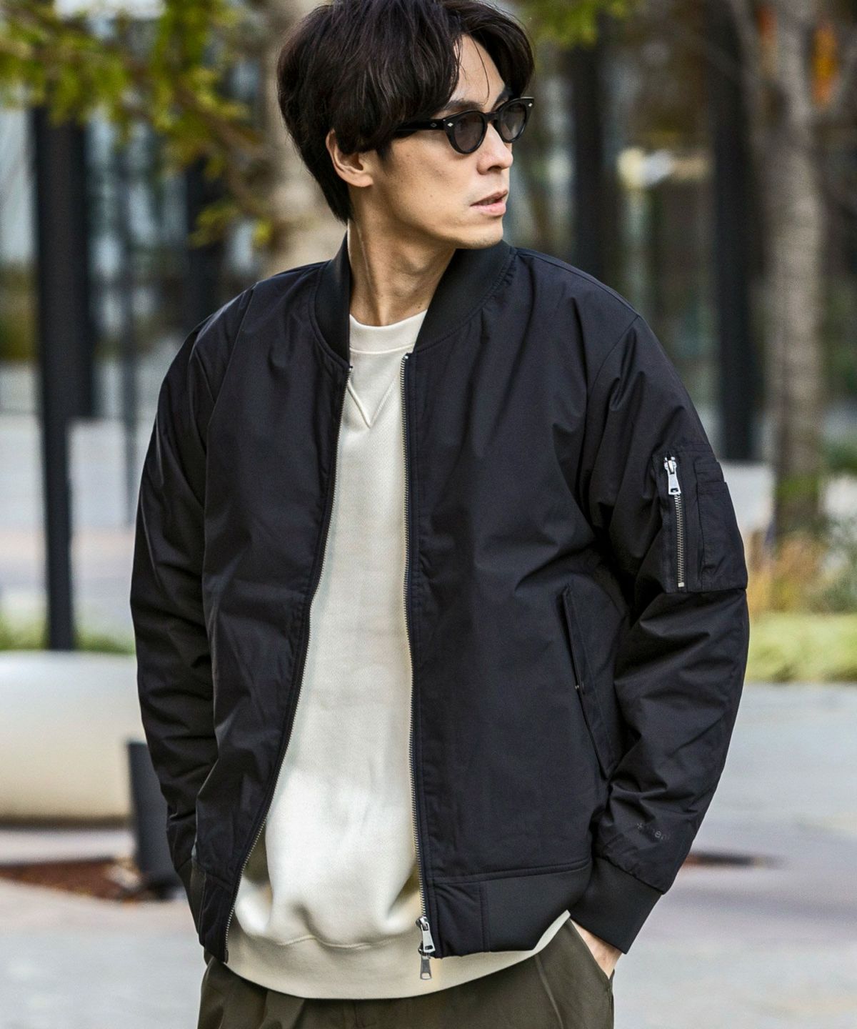 PXG ボンバージャケット メンズ 春秋冬 MENS】BOMBER JACKET ボンバージャケット / 撥水 透湿 / +phenix