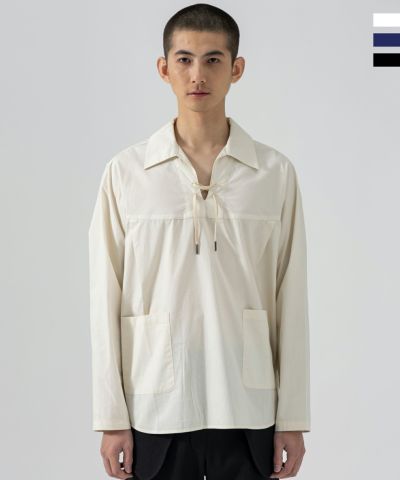 D.Nart.Ampta(ディー・ナート・アンプタ)Skipper Shirt/シャツ/長袖/スキッパー