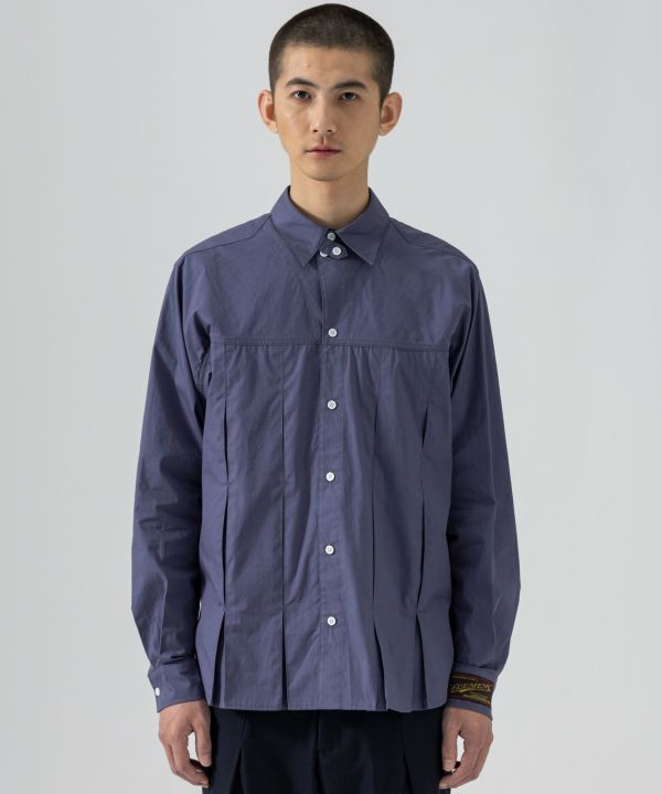 D.Nart.Ampta(ディー・ナート・アンプタ)Pleats L/S Shirt/シャツ/長袖