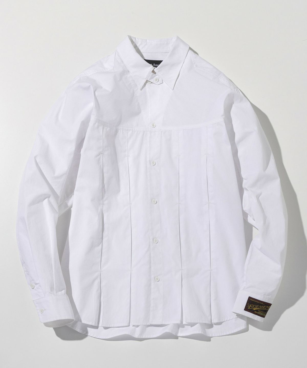 D.Nart.Ampta(ディー・ナート・アンプタ)Pleats L/S Shirt/シャツ/長袖