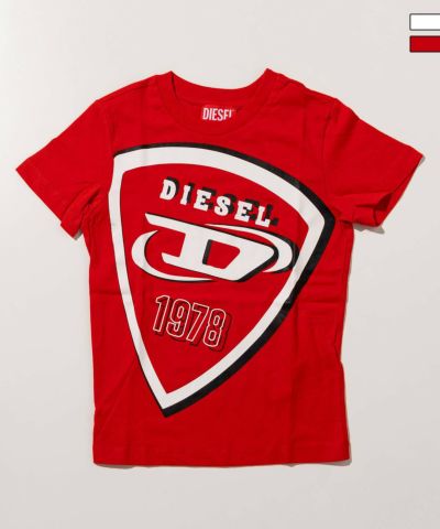 DIESEL(ディーゼル)Kids & Junior ブランドロゴ半袖Tシャツカットソー