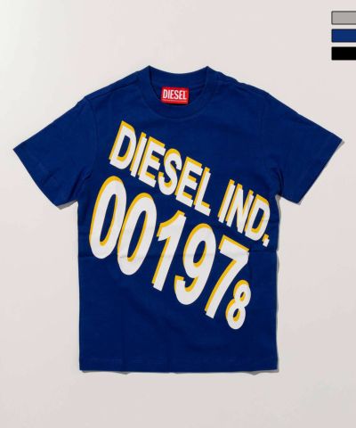 DIESEL(ディーゼル)Kids & Junior ブランドロゴ半袖Tシャツカットソー