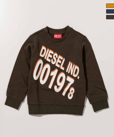 DIESEL(ディーゼル)Kids & Junior ブランドロゴスウェットプルオーバー