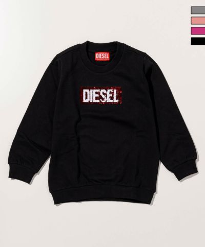 DIESEL(ディーゼル)Kids & Junior ブランドロゴスウェットプルオーバー