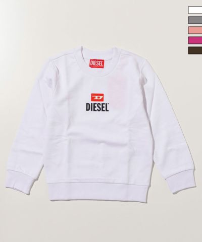DIESEL(ディーゼル)Kids & Junior ワンポイントブランドロゴスウェットプルオーバー