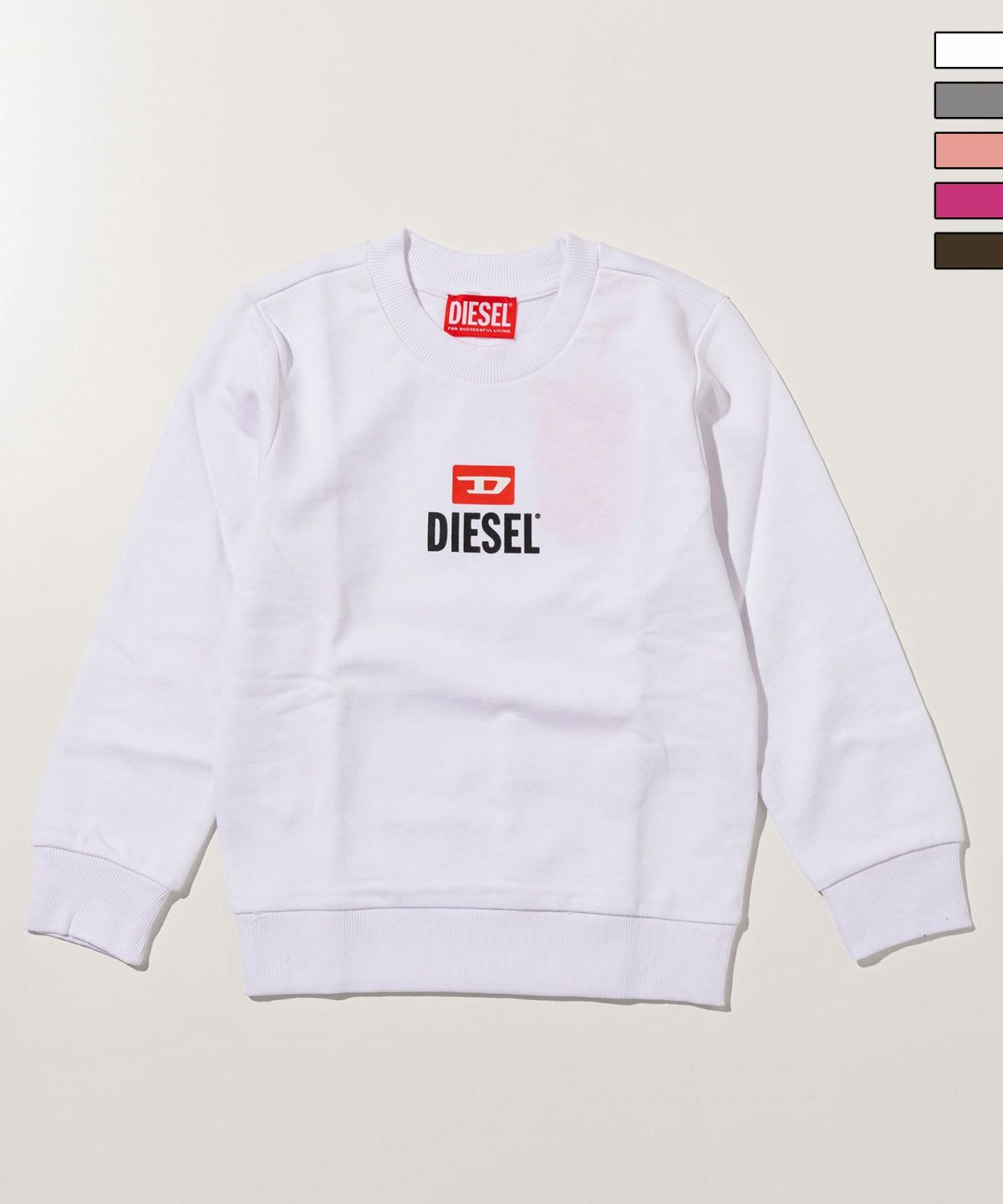DIESEL(ディーゼル)Kids & Junior ワンポイントブランドロゴスウェット