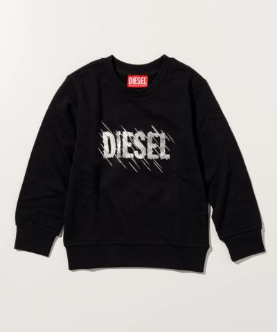 DIESEL(ディーゼル)Kids & Junior ブランドロゴスウェットプルオーバー