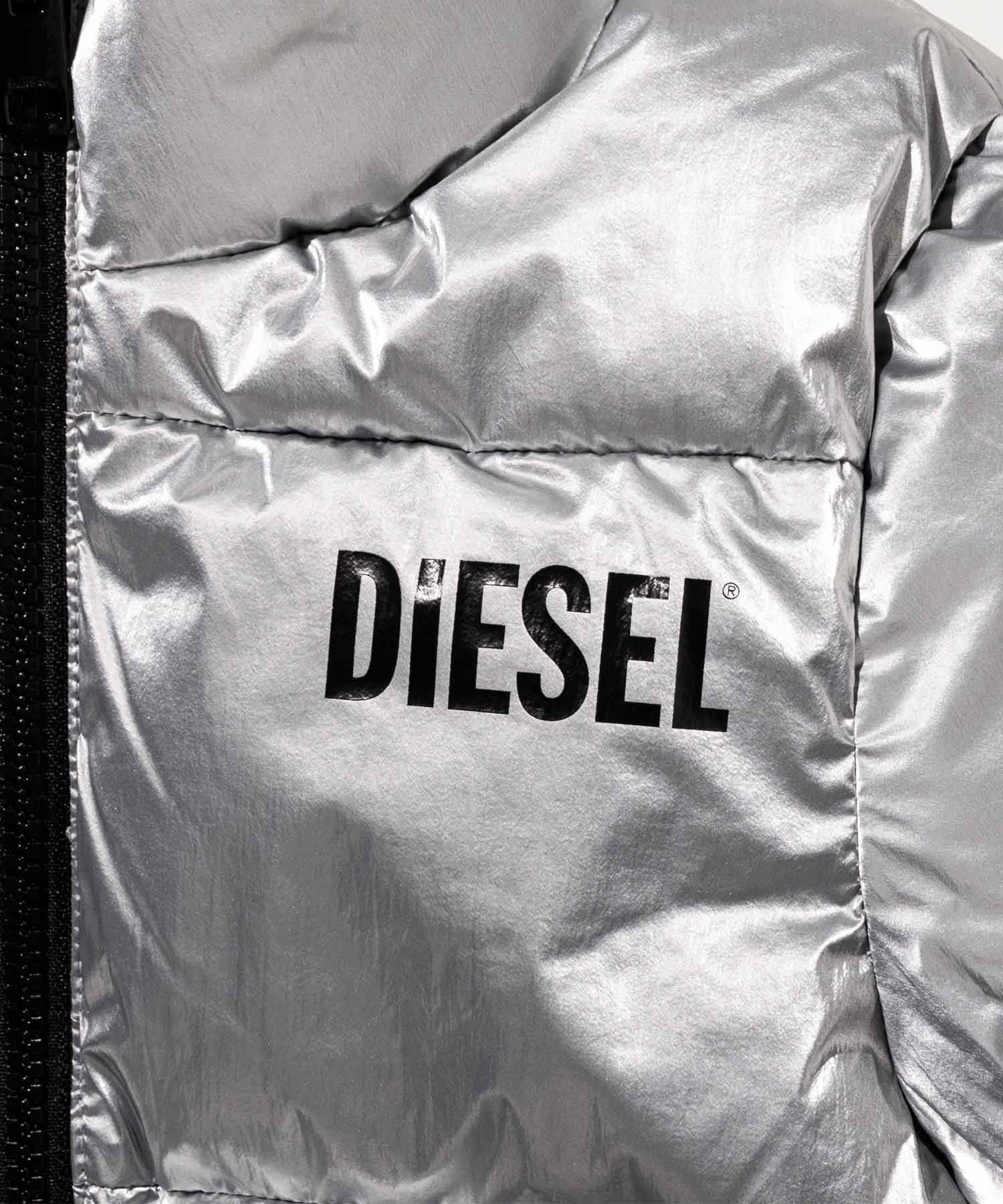 DIESEL（ディーゼル）Kids & Junior ブランドロゴダウンジャケット 