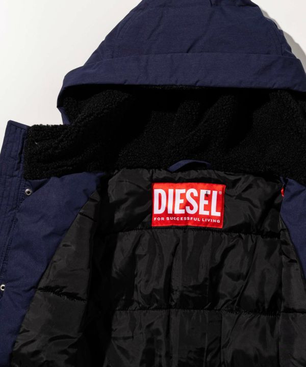 DIESEL（ディーゼル）Kids & Junior フーデッド ジャケットコート