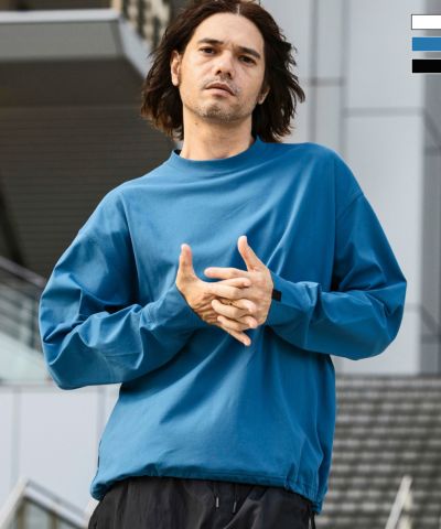 +phenix(プラスフェニックス)DRY DRAW CORD LONG SLEEVE T-SHIRTS ドライドローコードロングスリーブTシャツ(吸水速乾 / UPF50＋)