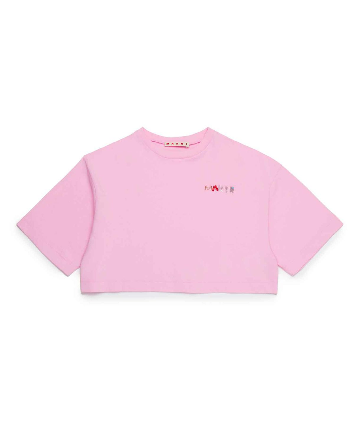 MARNI(マルニ)Kids & Junior ワンポイントブランドロゴ半袖T