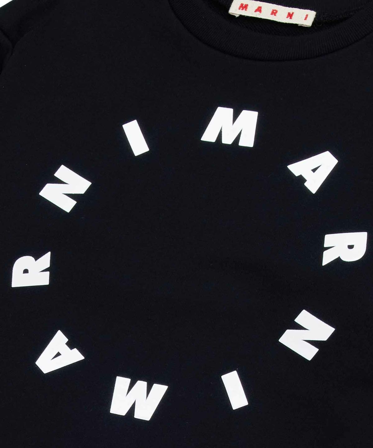 MARNI(マルニ)Kids & Junior サークルブランドロゴスウェットプル