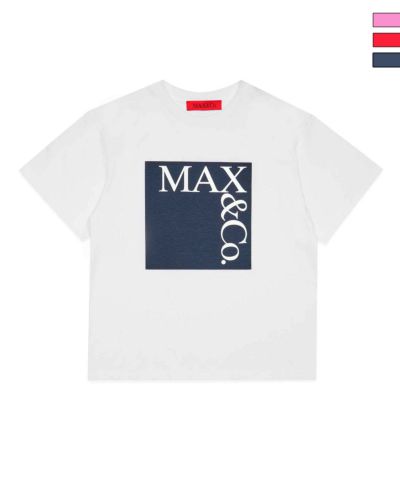 MAX&Co.(マックス アンド コー)Kids & Junior ブランドロゴ半袖Tシャツカットソー
