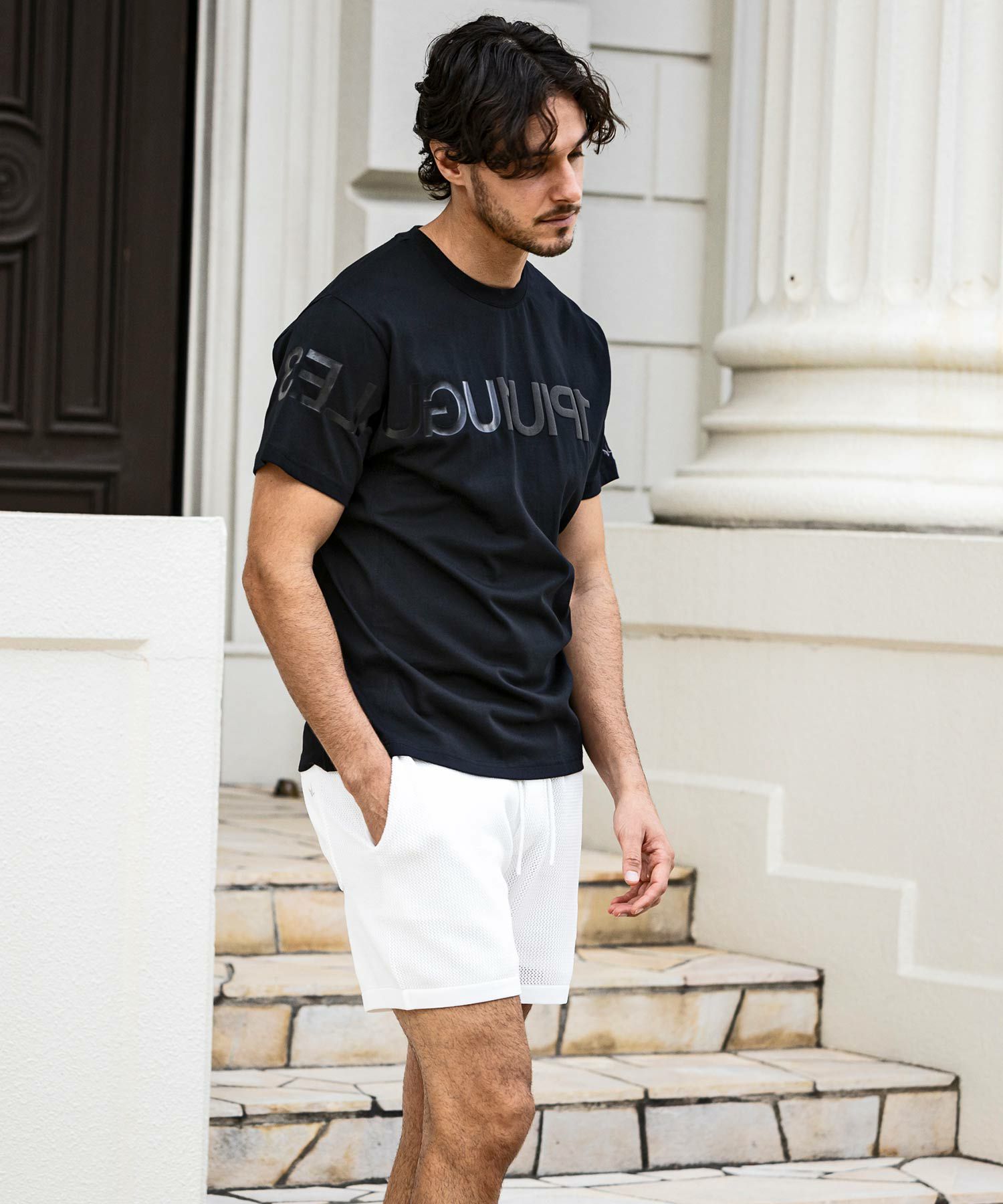 新品タグ付 1PIU1UGUALE3 RELAX Tシャツ セットアップ XL 1PIU1UGUALE3 RELAX(ウノピゥウノウグァーレトレ リラックス