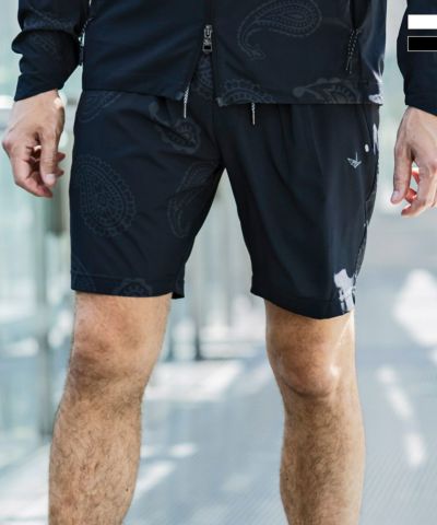 JP1880 Bermuda shorts, seersucker, waist with button and zip