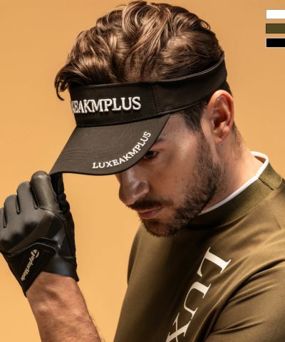 LUXEAKMPLUS(リュクスエイケイエムプラス)ゴルフ ベーシックサンバイザー