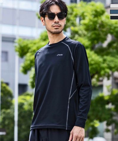 phenix OUTDOOR(フェニックスアウトドア)CREW NECK LONG SLEEVE T-SHIRTS クルーネック長袖Tシャツ(速乾/ストレッチ/快適/抗菌/防臭)