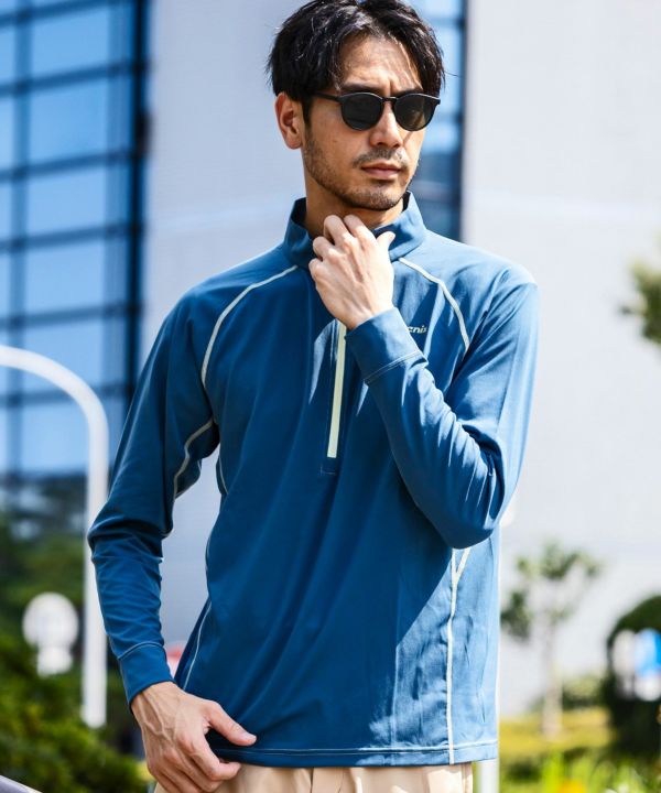 phenix outdoor(フェニックスアウトドア)HALF ZIP LONG SLEEVE T