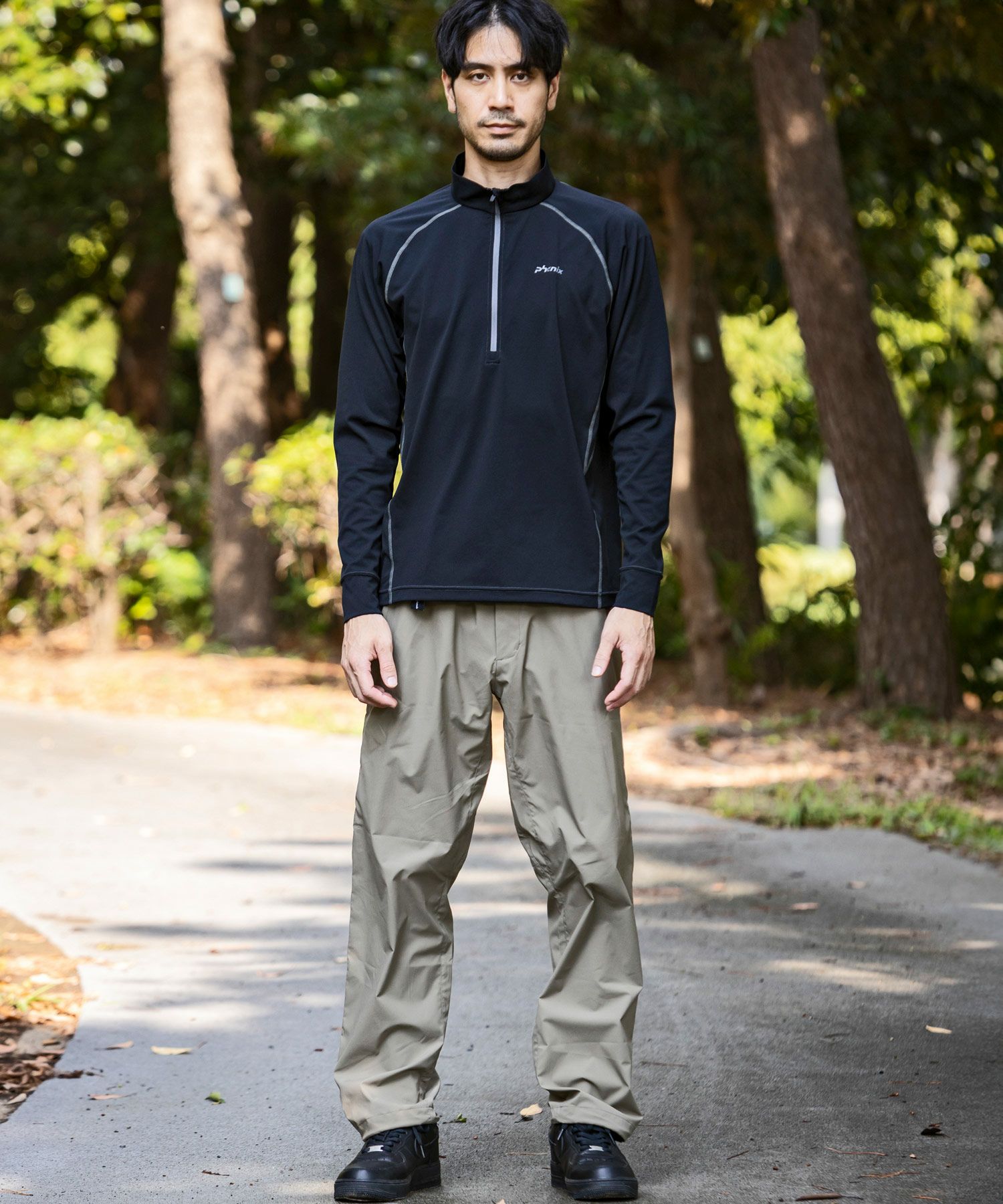 トップス HALF-ZIP HIKING LONG SLEEVE T-SHIRT HALF-ZIP HIKING LONG SLEEVE T-SHIRT - メルカリ