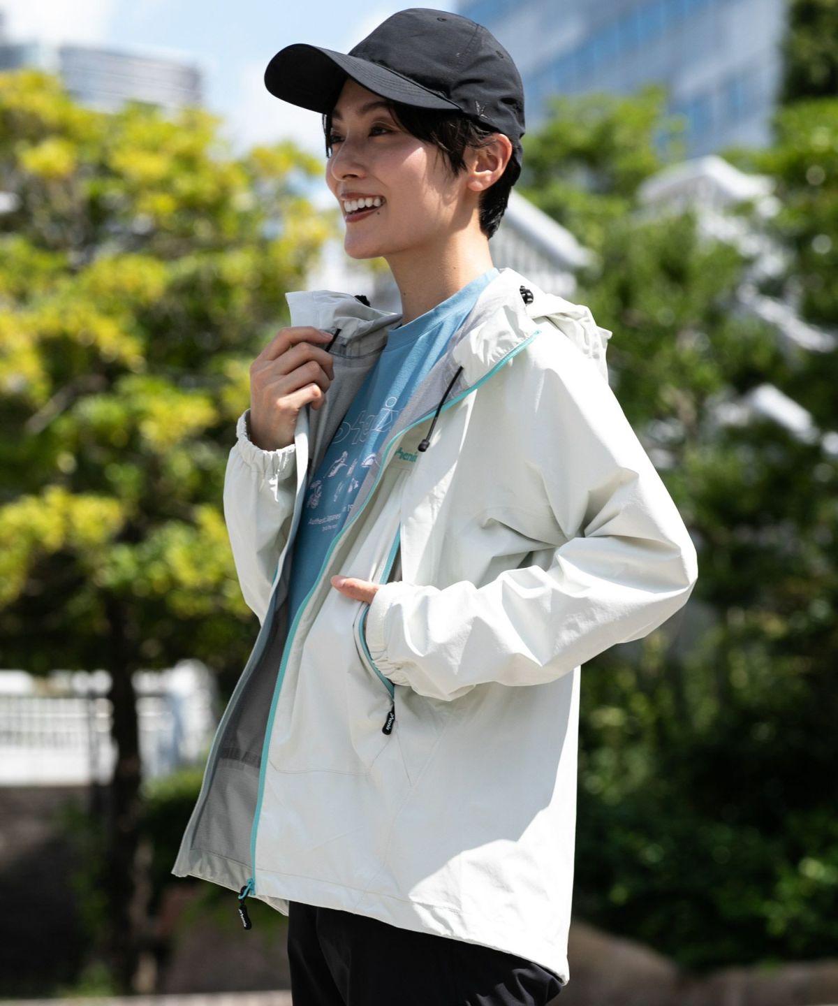 PHENIX(PHENIX)アウター ジャケット DWR ライトマウンテンパーカー 撥水 耐水 ストレッチ 快適 POW25O… phenix outdoor(フェニックスアウトドア)DWR LIGHT MOUNTAIN PARKER