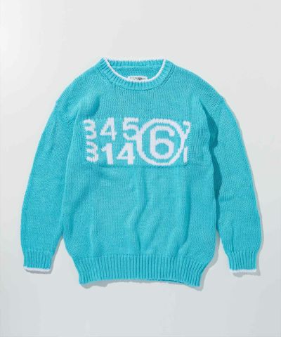 MM6 Maison Margiela(エムエムシックス)Kids & Junior ブランドロゴセーターニットウェア
