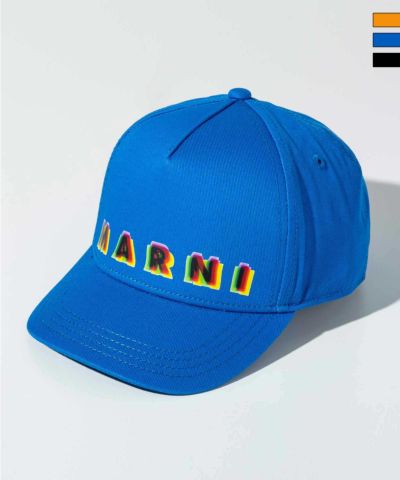 MARNI(マルニ)Kids & Junior ブランドロゴキャップ帽子