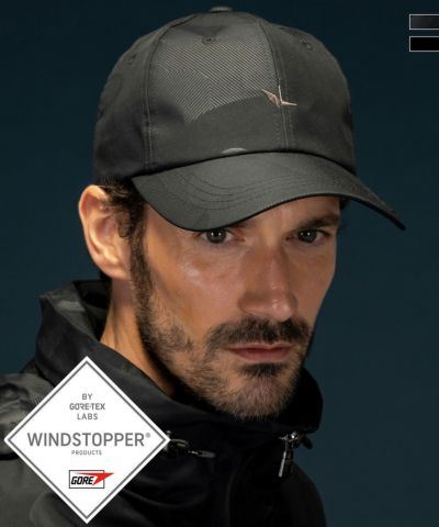 1PIU1UGUALE3 RELAX × +phenix(ウノピゥウノウグァーレトレ リラックス)キャップ WINDSTOPPER プロダクト by GORE-TEX LABS /ウィンドストッパー/ゴアテックス 7月上旬お届け