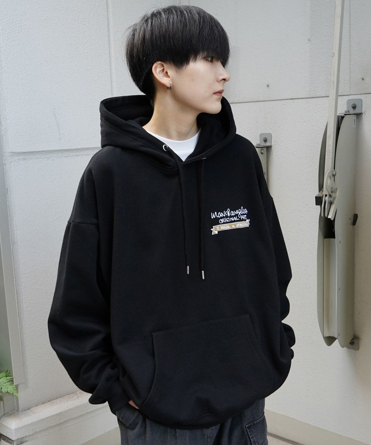 Mark Gonzales(マーク ゴンザレス) ビッグシルエット イラストバック