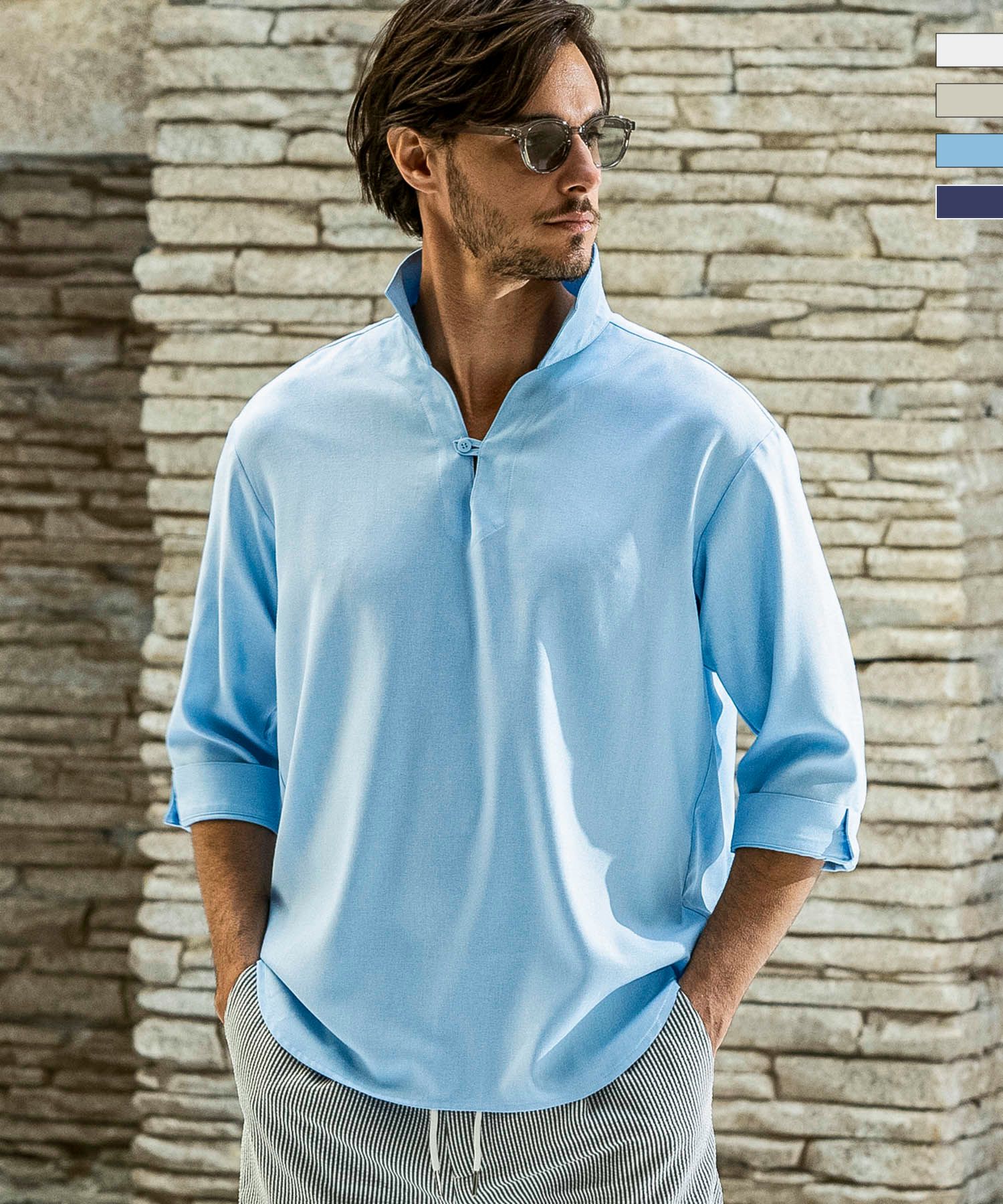 AKM Contemporary(エイケイエムコンテンポラリー)スキッパープル