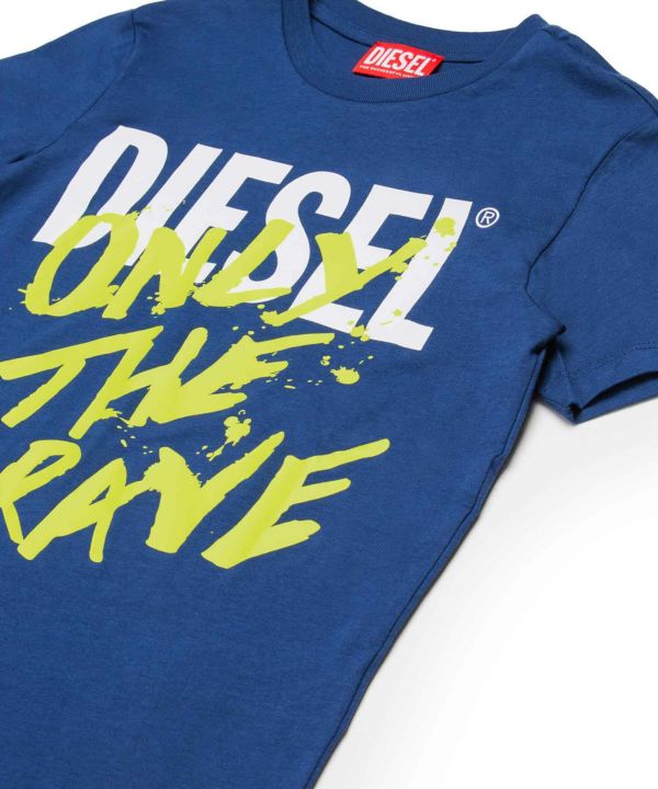 DIESEL(ディーゼル)Kids & Junior ブランドロゴ半袖Tシャツカットソー
