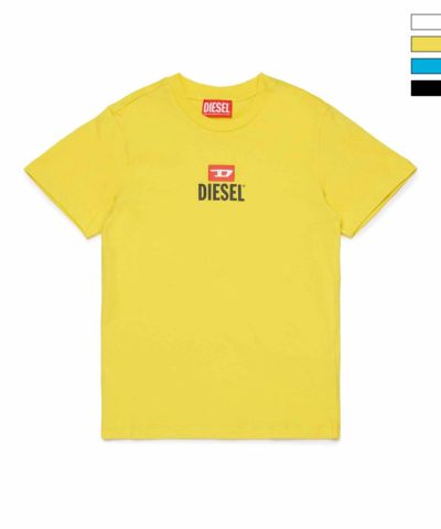 DIESEL(ディーゼル)Kids & Junior ワンポイントブランドロゴ半袖Tシャツカットソー