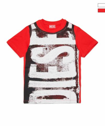 DIESEL(ディーゼル)Kids & Junior ブランドロゴ半袖Tシャツカットソー