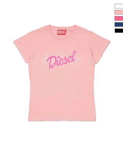 DIESEL(ディーゼル)Kids & Junior ブランドロゴ半袖Tシャツカットソー