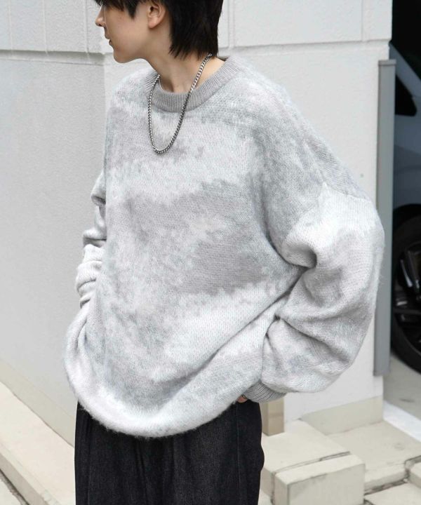 Confirm（コンファーム）モヘアライク ルーズシルエット