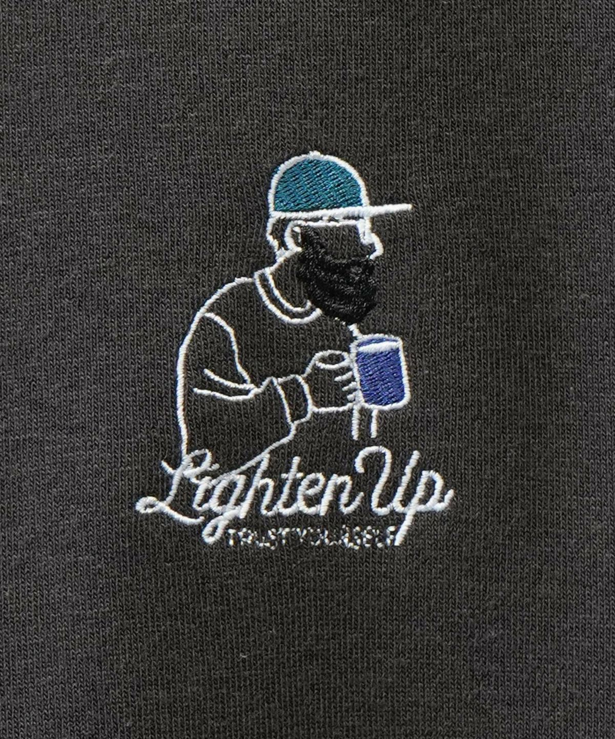 ILL'S（イルズ）ワンポイント刺繍ロゴ おじ デイリー